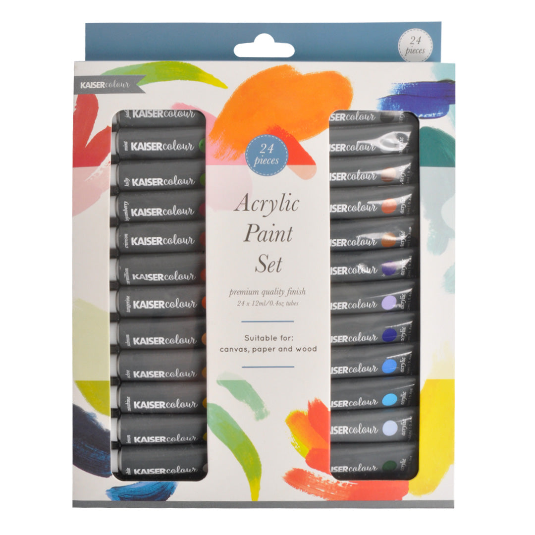 Acrylic Paint Tubes 24pk